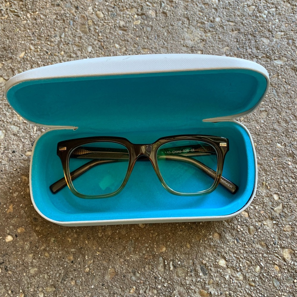 Glass frames, no prescription in original box